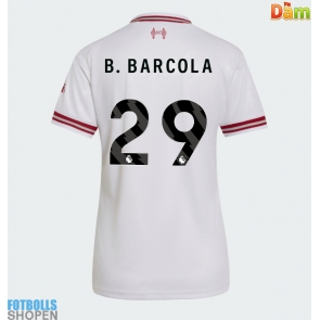 Billiga Liverpool Bradley Barcola #29 Bortatröja Dam 2026-27 Kortärmad